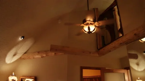 Warm Bedroom Stock Footage 40811205