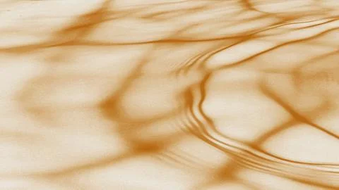 Warm beige background with brown abstract lines Stock Illustration