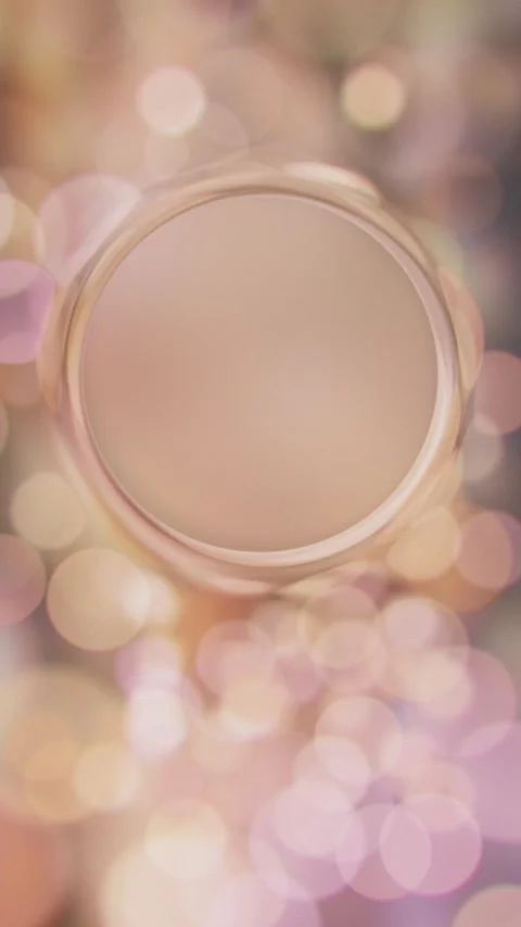 Warm Bokeh Light Vertical Background with Copy Space Stock Footage 327464547