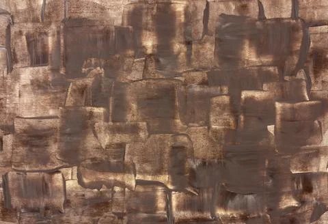 Warm Brown Brush Stroke Texture Surface 库存照片