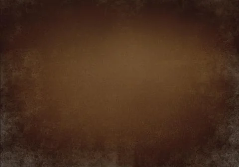 Warm Brown Textured Background With Dark Edges earthy Illustrazione stock