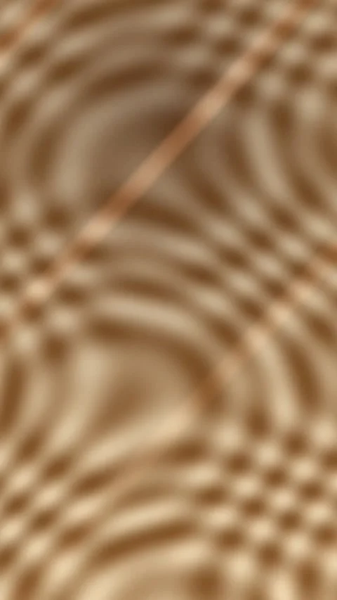 Warm Brown Wavy Moire Pattern with Repeating Curved Lines Stock Footage 342965068