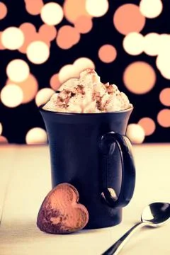 Warm chocolate Foto stock
