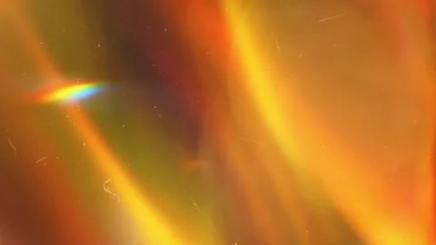 Warm Cinematic Light Leaks Overlay with Vintage Film Grain Dust Scratches Grunge Video stock 332679931