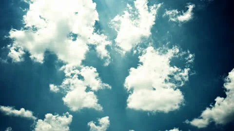 Warm Clouds Vídeo Stock 27190144