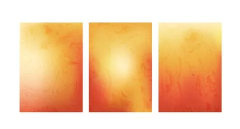 Warm colors gradient backgrounds with abstract noise. Sunny autumn retro Stock Illustration