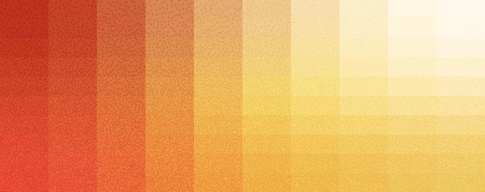 Warm colors pixel grainy gradient background. Sunny geometric autumn retro noise Stock Illustration