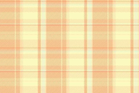 Warm, comforting plaid pattern.  Peach and cream hues evoke a soft, inviting  Illustrazione stock