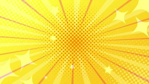 Warm comic background Stock Footage 324698774