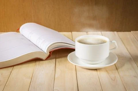 Warm cup of coffee. Stock Photos
