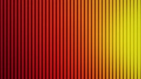 Warm cylindrical tubes shimmer in a seamless loop Stock Footage 342949369
