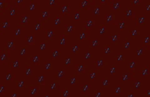 Warm dark cherry themed continuous seamless texture, accented by custard, oxbloo Stock Illustration