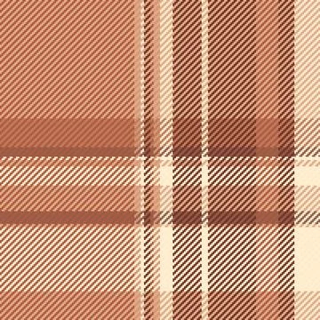 Warm, earthy tones in a subtle plaid pattern.  Perfect for autumnal designs,  Stock Illustration