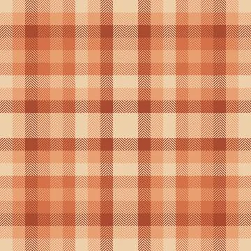 Warm, earthytoned herringbone plaid pattern.  Perfect for autumnal designs, t Stock Illustration