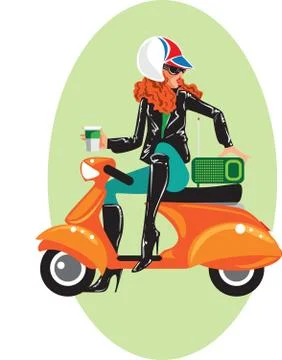 Warm evening. Stock Illustration