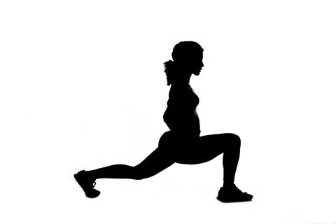 Warm-up exercises Stock Photos