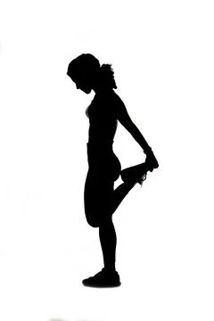 Warm-up exercises Stock Photos