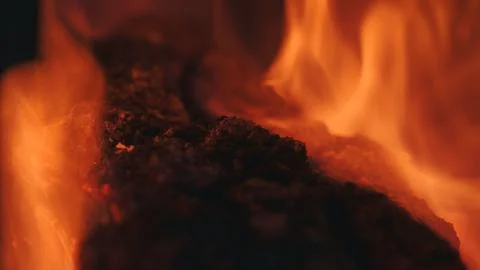 Warm Fire 写真素材