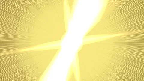 Warm Flash Burst Overlay Illustrazione stock