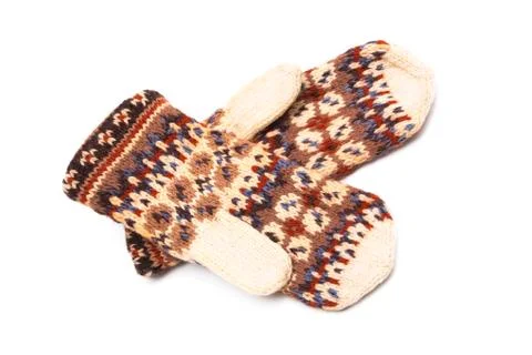 Warm gloves Stock Photos