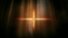 Warm Glowing kaleidoscope with Media Display Stock After Effects