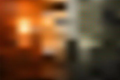 Warm glowing light and blurred abstract background Stock Illustration