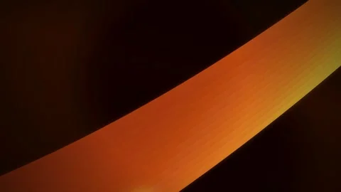 Warm glowing light bands flow in a seamless loop Stock Footage 343115450