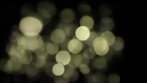 Warm Gold Lights Bokeh Abstract Background - Seamless Loop Stock Footage 322690154
