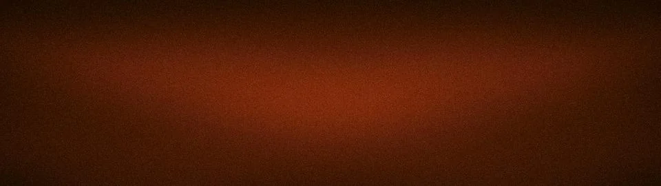 Warm Gradient Brown Orange Red Abstract Grainy Texture Background Wide Form.. Stock Photos