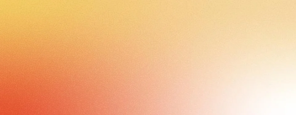 Warm gradient grainy background. Sunny autumn gradation template. Vector bright Stock Illustration
