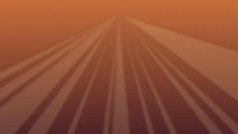 Warm gradient radial light rays on transparent background illustration Stock Illustration