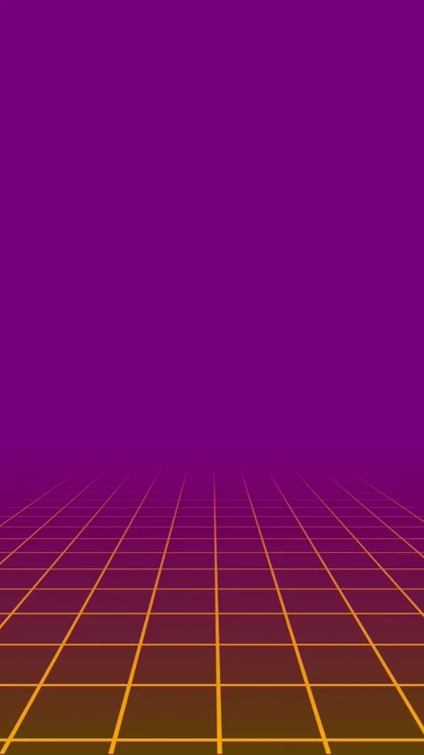 Warm Gradient Sci-Fi Grid Background Video stock 315644127