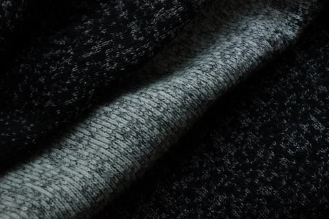 Warm gray light dark gradient woolen sweater fabric texture background wool c Stock Photos
