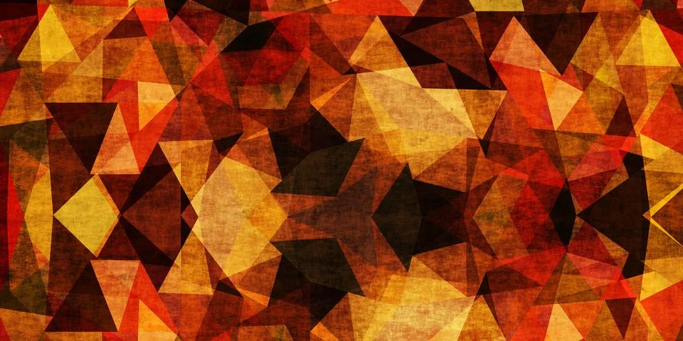 Warm Grunge African Heritage Pattern Background Stock Illustration
