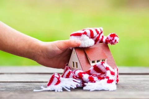 Warm in the house Stock Photos