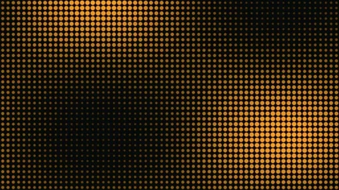 Warm Incandescent Tungsten Stage Light Bulbs Matrix Animation Loop Stock Footage 346647785