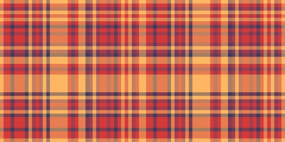 Warm, inviting plaid pattern in autumnal colors. Perfect for backgrounds, tex Stock Illustration