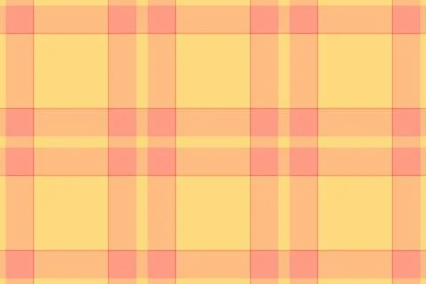 Warm, inviting plaid pattern in soft yellow and peach tones. Versatile textur イラスト素材