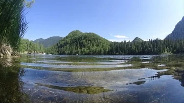 Warm lake Stock Footage 85845724