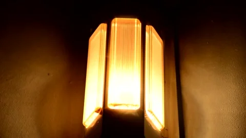 Warm Lantern Flash Stock Footage