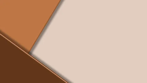 Warm Leather Brown Diagonal Geometric Split Abstract Background Stock Footage 330437018