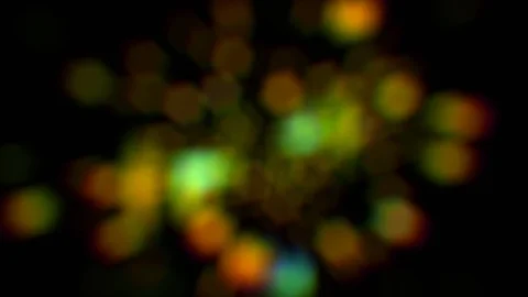 Into Warm Light Bokeh Stock Footage 94853452
