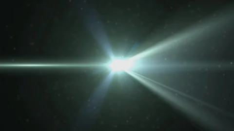 The warm light on the dark background. anamorphic lens flare. Stock Footage 104906281