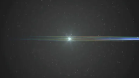 The warm light on the dark background. anamorphic lens flare. Stock Footage 104906790