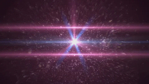 The warm light on the dark background. anamorphic lens flare. Stock Footage 104907053