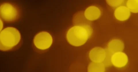 Warm lights of garlands Stock Footage 141079353