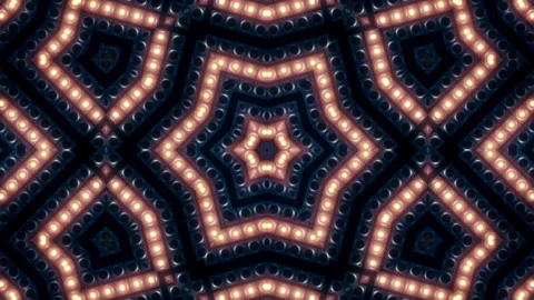 Warm Lights Panel Stock Footage 145201992