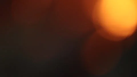 Warm Orange Abstract Bokeh Background with Soft Blur Stock Footage 325419402