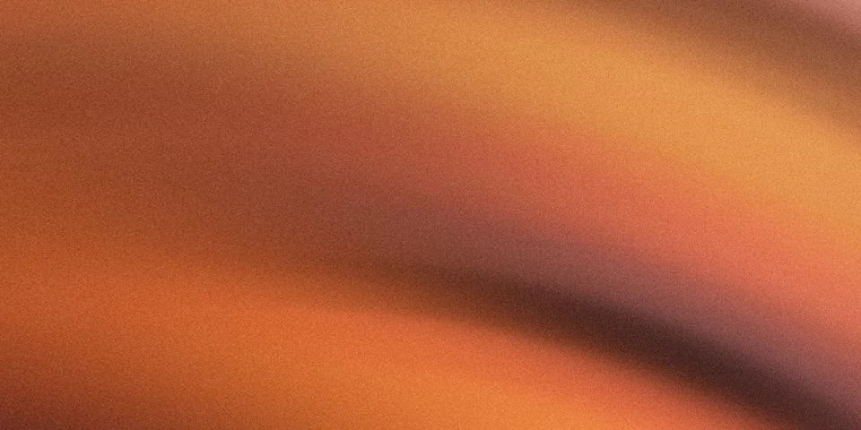 Warm orange abstract gradient background with smooth texture Stock Illustration
