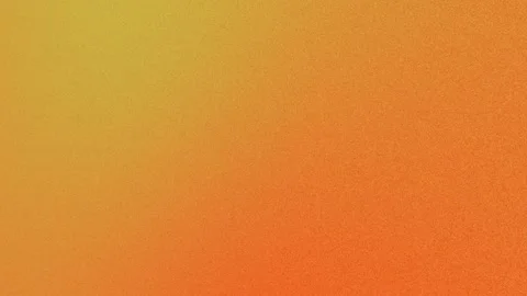 Warm orange and yellow gradient with subtle noise texture background Stock Footage 341466564